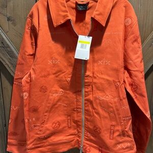 NWT Men’s Air Jordan Trucker Oversized Jacket Artist Series Size S DX9732-812